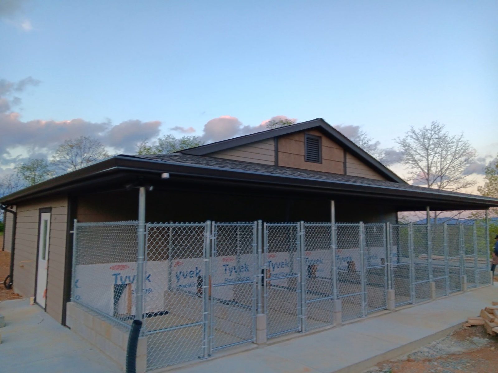 Custom fence in Western NC