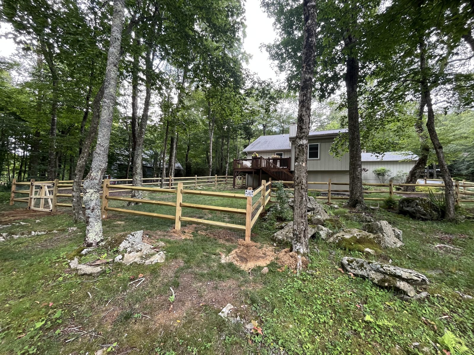 Deer Fence fence project
