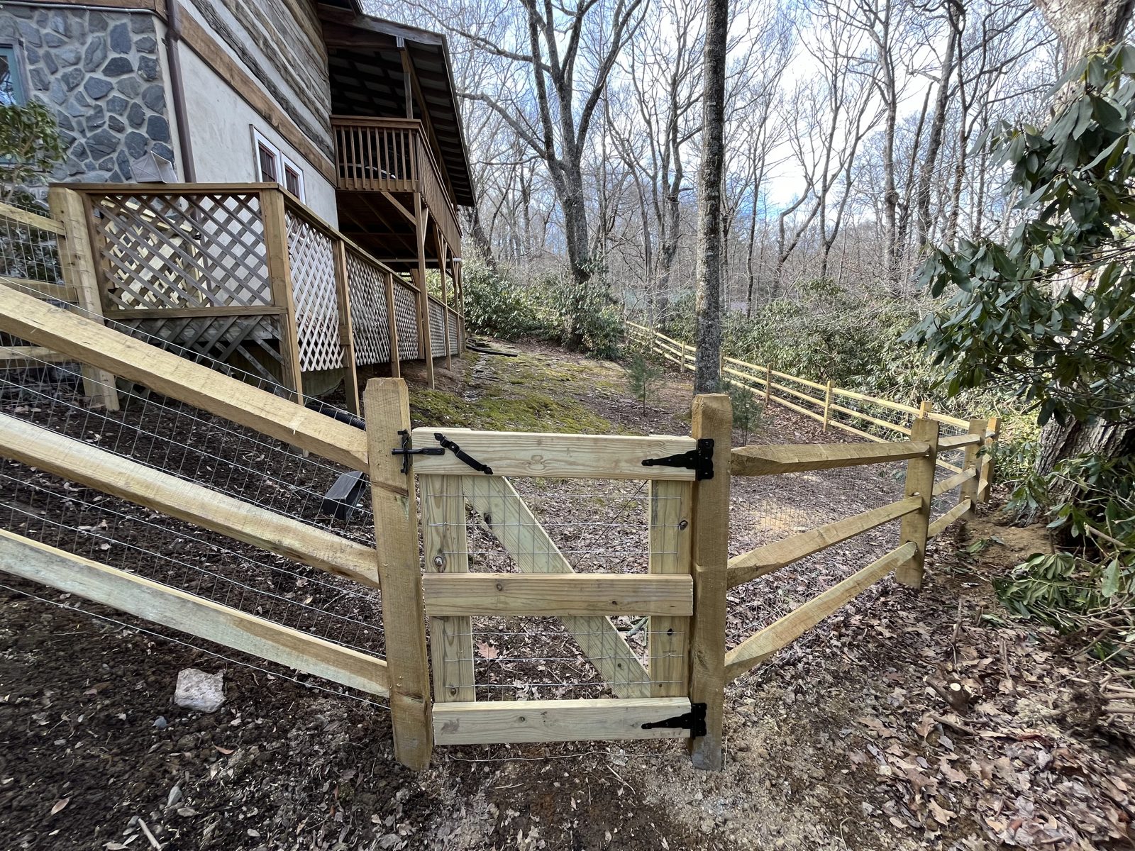 Deer Fence fence project