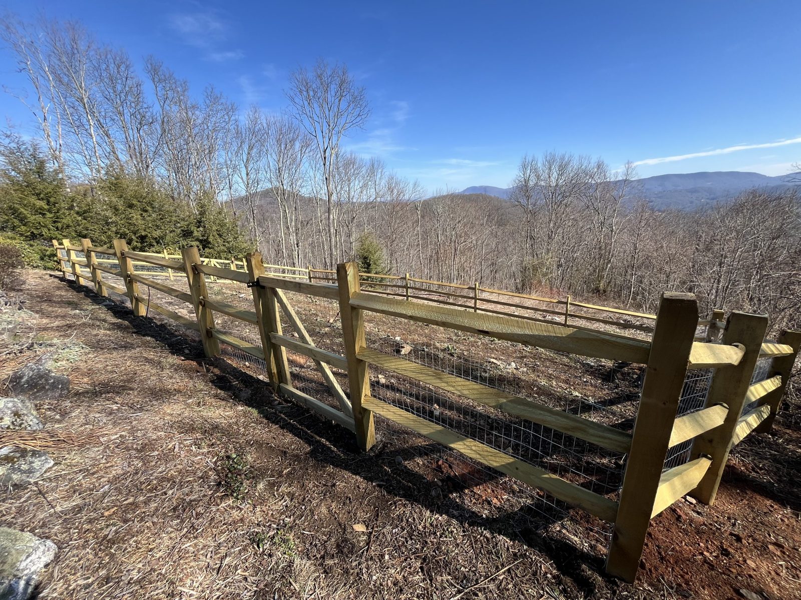 Aluminum and Steel fence project