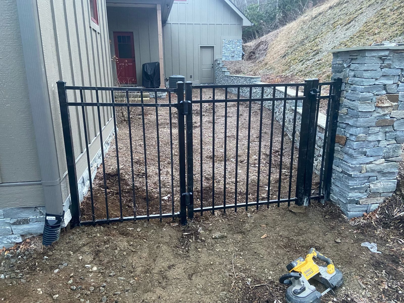 Deck Board fence project