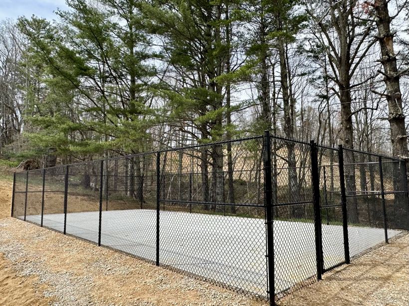 Chain Link Fence by Mountain Fence and Deck