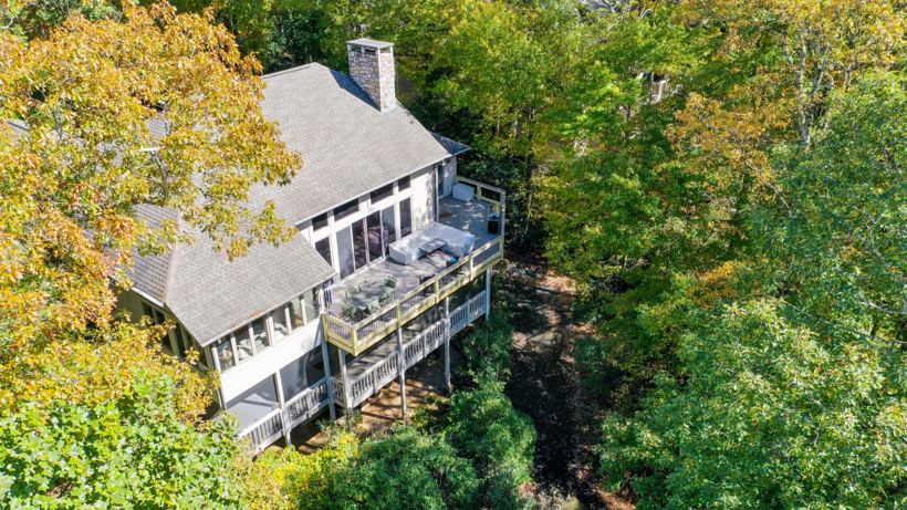 Custom deck built by Mountain Fence & Deck in the High Country